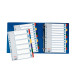 SEPARATOARE INDEX CARTON 6 COLI  MYLAR ESSELTE