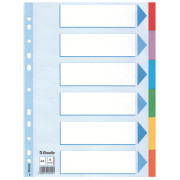 SEPARATOARE INDEX CARTON 6 COLI STANDARD ESSELTE SEPARATOARE INDEX CARTON 6 COLI STANDARD ESSELTE