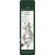SET 5 BUC CREION GRAFIT AQUARELLE FABER-CASTELL
