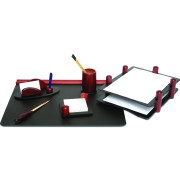 SET DE BIROU DIN LEMN MAHON 6 PIESE SET DE BIROU DIN LEMN MAHON 6 PIESE