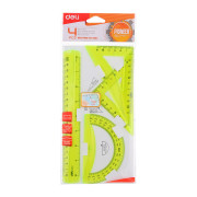 SET GEOMETRIE 4 PIESE COLOR EG00402 DELI SET GEOMETRIE 4 PIESE COLOR EG00402 DELI