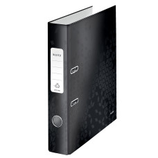 BIBLIORAFT PLASTIFIAT 5.2 CM 180GRADE NEGRU WOW LEITZ BIBLIORAFT PLASTIFIAT 5.2 CM 180GRADE NEGRU WOW LEITZ