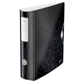 BIBLIORAFT PLASTIFIAT 8.2 CM 180GRADE NEGRU ACTIVE WOW LEITZ BIBLIORAFT PLASTIFIAT 8.2 CM 180GRADE NEGRU ACTIVE WOW LEITZ