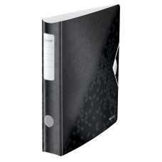 BIBLIORAFT PLASTIFIAT 5CM 180GRADE NEGRU ACTIVE WOW LEITZ BIBLIORAFT PLASTIFIAT 5CM 180GRADE NEGRU ACTIVE WOW LEITZ