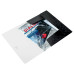 MAPA PLASTIC CU ELASTIC NEGRU WOW LEITZ