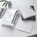 MAPA PLASTIC 6 COMPARTIMENTE ALB TIP PROIECT WOW LEITZ