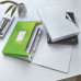 MAPA PLASTIC 6 COMPARTIMENTE VERDE TIP PROIECT WOW LEITZ