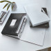 MAPA PLASTIC 6 COMPARTIMENTE NEGRU TIP PROIECT WOW LEITZ