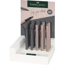 DISPLAY 15 BUC PIX GRIP 2011 ROSE CUPRU&GRI ANTR. FABER-CASTELL