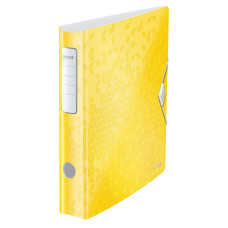 BIBLIORAFT PLASTIFIAT 5CM 180GRADE GALBEN ACTIVE WOW LEITZ BIBLIORAFT PLASTIFIAT 5CM 180GRADE GALBEN ACTIVE WOW LEITZ