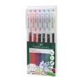 SET 6 BUC PIX CU GEL 0.7MM FAST GEL FABER-CASTELL