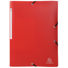 MAPA PLASTIC CU ELASTIC SI ETICH COTOR A4 ROSIE EXACOMPTA