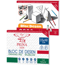 BLOC DESEN 33x48 CM 210G 16 FILE PIGNA