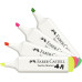 MARKER TEXTIL GALBEN NEON FABER-CASTELL