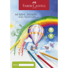 BLOC DESEN A4 100 FILE 80G/MP FABER-CASTELL