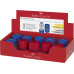 ASCUTITOARE TRIPLA GRIP 2001 ROSIE/ALBASTRA FABER-CASTELL