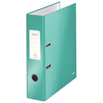 BIBLIORAFT PLASTIFIAT 8CM TURCOAZ METALIZAT WOW LEITZ BIBLIORAFT PLASTIFIAT 8CM TURCOAZ METALIZAT WOW LEITZ