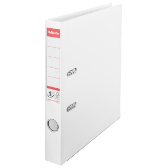 BIBLIORAFT PLASTIFIAT INT-EXT 5CM ALB VIVIDA NR1 POWER ESSELTE