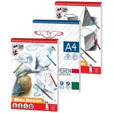 BLOC DESEN A4 160G 16 COLI PIGNA
