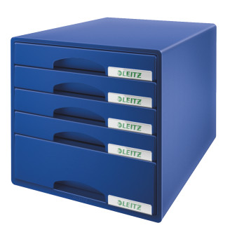 CABINET 5 SERTARE ALBASTRU PLUS LEITZ CABINET 5 SERTARE ALBASTRU PLUS LEITZ