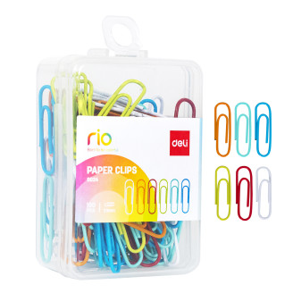AGRAFE METAL 29MM COLOR 100 BUC CUTIE PLASTIC DELI AGRAFE METAL 29MM COLOR 100 BUC CUTIE PLASTIC DELI