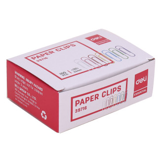 AGRAFE METAL 33MM COLOR 100 BUC/CUT DELI