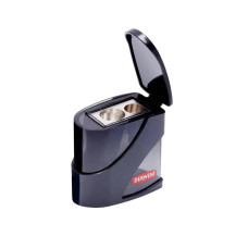 ASCUTITOARE METALICA DUBLA CU REZERVOR NEAGRA PROFESSIONAL DERWENT