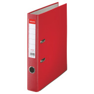BIBLIORAFT PLASTIFIAT 5CM ROSU ECONOMY ESSELTE