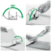 BIBLIORAFT PLASTIFIAT 8.2 CM 180GRADE VERDE ACTIVE WOW LEITZ