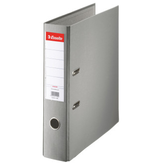 BIBLIORAFT PLASTIFIAT 7.5CM GRI ECONOMY ESSELTE