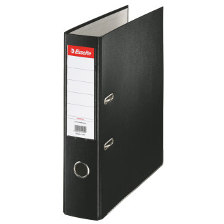 BIBLIORAFT PLASTIFIAT 7.5CM NEGRU ECONOMY ESSELTE BIBLIORAFT PLASTIFIAT 7.5CM NEGRU ECONOMY ESSELTE