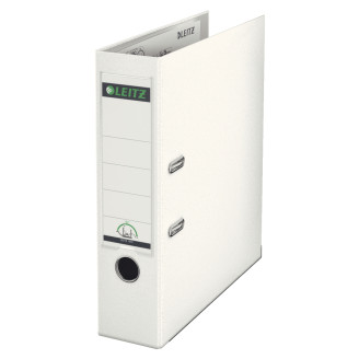 BIBLIORAFT PLASTIFIAT 8CM 180GRADE ALB LEITZ BIBLIORAFT PLASTIFIAT 8CM 180GRADE ALB LEITZ