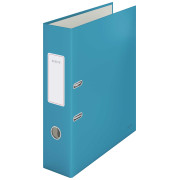 BIBLIORAFT PLASTIFIAT 8CM 180GRADE ALBASTRU CELEST COSY LEITZ