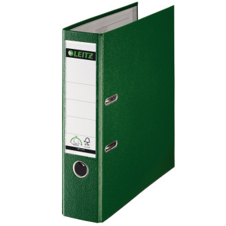 BIBLIORAFT PLASTIFIAT 8CM 180GRADE VERDE LEITZ