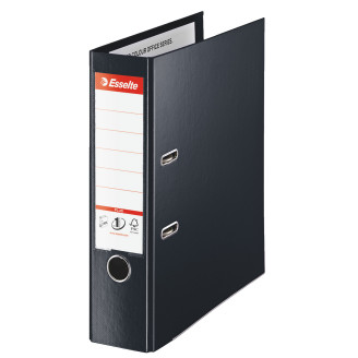 BIBLIORAFT PLASTIFIAT INT-EXT 8CM NEGRU JUMBO PLUS ESSELTE BIBLIORAFT PLASTIFIAT INT-EXT 8CM NEGRU JUMBO PLUS ESSELTE