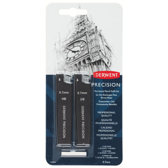 BLISTER 2 X MINE CREION 0.7 HB/2B + 2 RADIERE PT CREION PROFESIONAL DERWENT