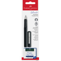 BLISTER STILOU SCOLAR CARBON + 6 CARTUSE FABER-CASTELL