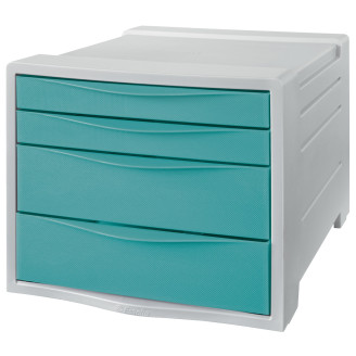 CABINET 4 SERTARE ALBASTRU COLOURBREEZE ESSELTE