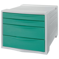 CABINET 4 SERTARE VERDE COLOUR'BREEZE ESSELTE