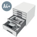 CABINET 5 SERTARE ALB/ROSU WOW LEITZ CABINET 5 SERTARE ALB/ROSU WOW LEITZ