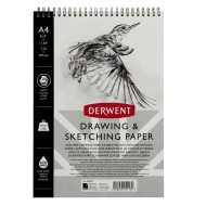 CAIET SPIRA PENTRU SCHITE SI DESEN A4 30 FILE 165G PROFESSIONAL DERWENT