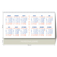 CALENDAR BIROU TRIPTIC 12 FILE EGO
