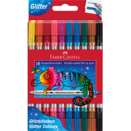 CARIOCA 10 CULORI GLITTER 2 CAPETE FABER-CASTELL