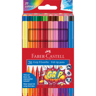 CARIOCA 20 CULORI GRIP FABER-CASTELL