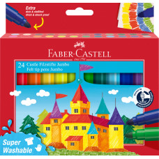 CARIOCA 24 CULORI JUMBO SUPERWASHABLE FABER-CASTELL