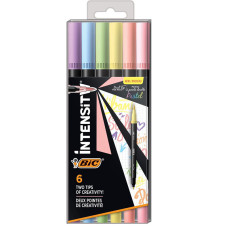 CARIOCA 6 CULORI 2 CAPETE INTENSITY PASTEL BIC