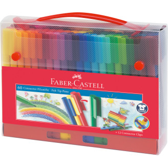 CARIOCA 60 CULORI CONNECTOR CUT CADOU FABER-CASTELL CARIOCA 60 CULORI CONNECTOR CUT CADOU FABER-CASTELL