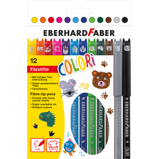 CARIOCI 12 CULORI ANIMALE EBERHARD FABER CARIOCI 12 CULORI ANIMALE EBERHARD FABER