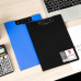 CLIPBOARD DUBLU FOAM NEGRU/ALBS ASORT. DELI