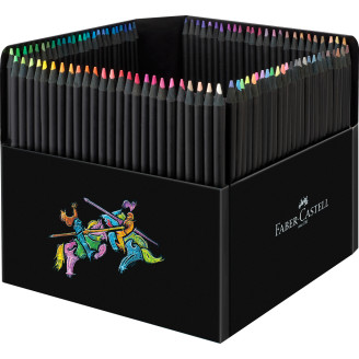 CREIOANE COLORATE 100 CULORI BLACK EDITION FABER-CASTELL